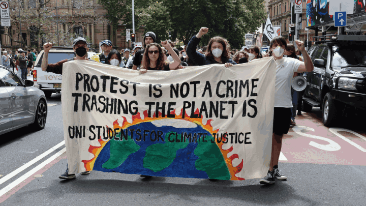 Sydney Demands the Criminal Charges Against Climate Defenders Be Dropped