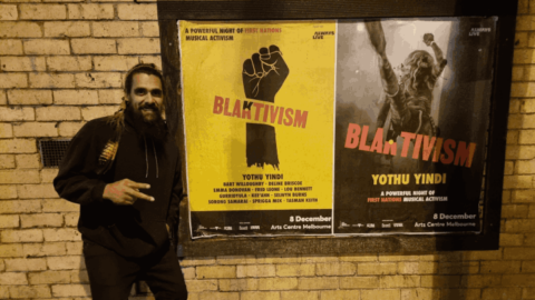 Gurridyula in Melbourne for the Blaktivism festival