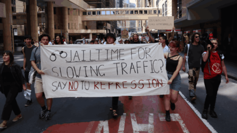 Protest in Sydney