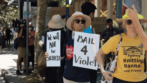 Protest in Sydney