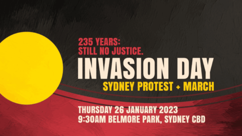Invasion day rally