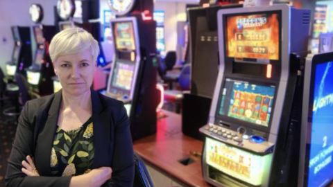 NSW Greens MLC Cate Faehrmann on launching the plan to phase out pokies