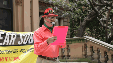 Marrickville Peace Group convenor Nick Deane