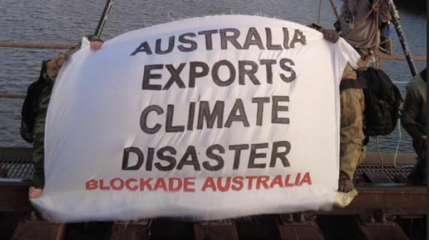 Australia exports climate disaster