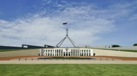 Parliament House in Canberra