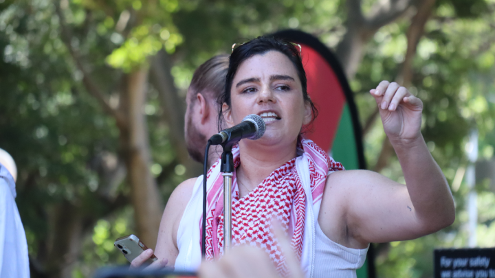 Gunnai and Gunditjmara activists Meriki Onus highlights that the genocide on Gaza is reawakening local atrocities