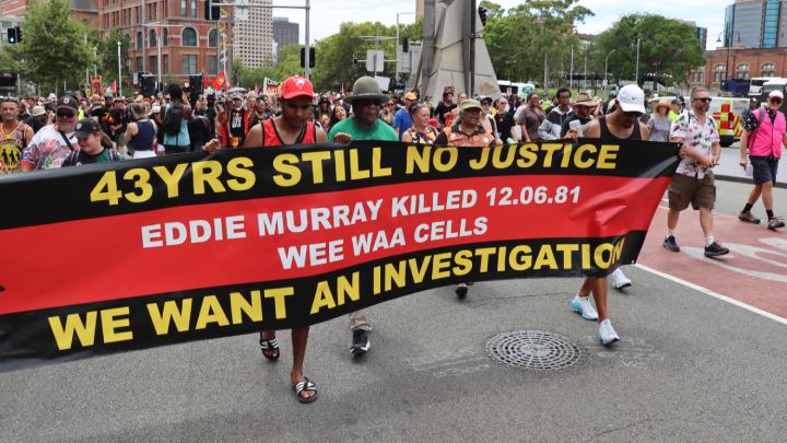 Eddie Murray couldn’t have hung himself in June 1981. But they said he did. An exhumed body in 1997 told of a broken sternum. Still no justice though