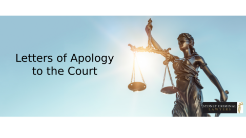 Letter of Apology to the Court