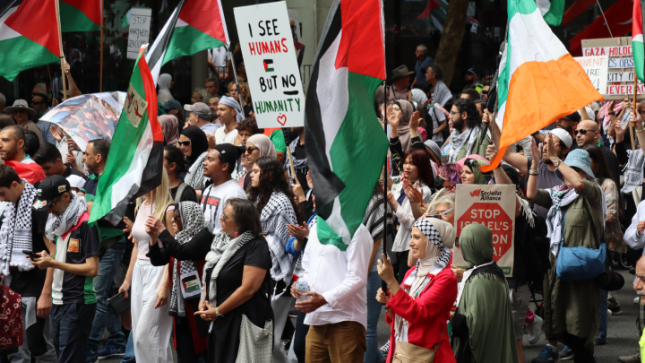The weekly marches for a Free Palestinian continue after 19 weeks, with massive numbers turning up to each one, with no sign of abating