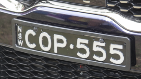 NSW licence plate