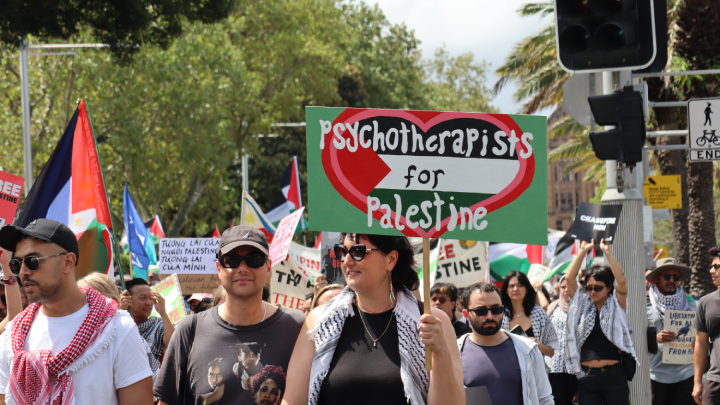 It’s been a strong weekly showing from Psychotherapists for Palestine