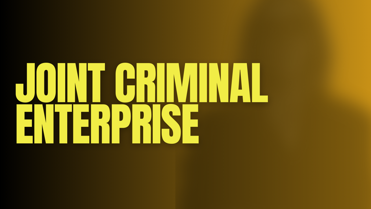 Understanding Joint Criminal Enterprise The Rohan Case