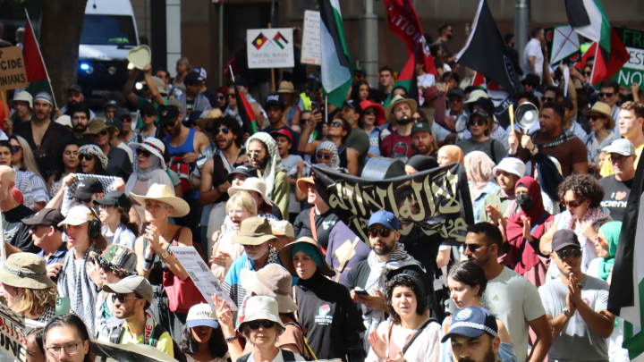 And the thing with protesters is, one on the street equals more in the community holding the same political sentiment, so there’s a hell of a lot of people ticked off with the government over Gaza right now