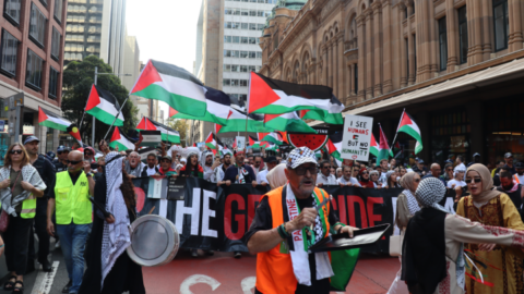 Movement Free Palestine in Sydney