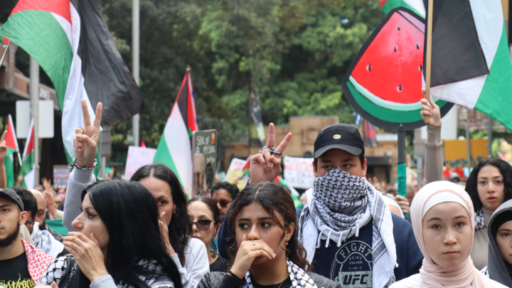 Sydney Gaza walk