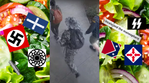 White Supremacist Stabbing