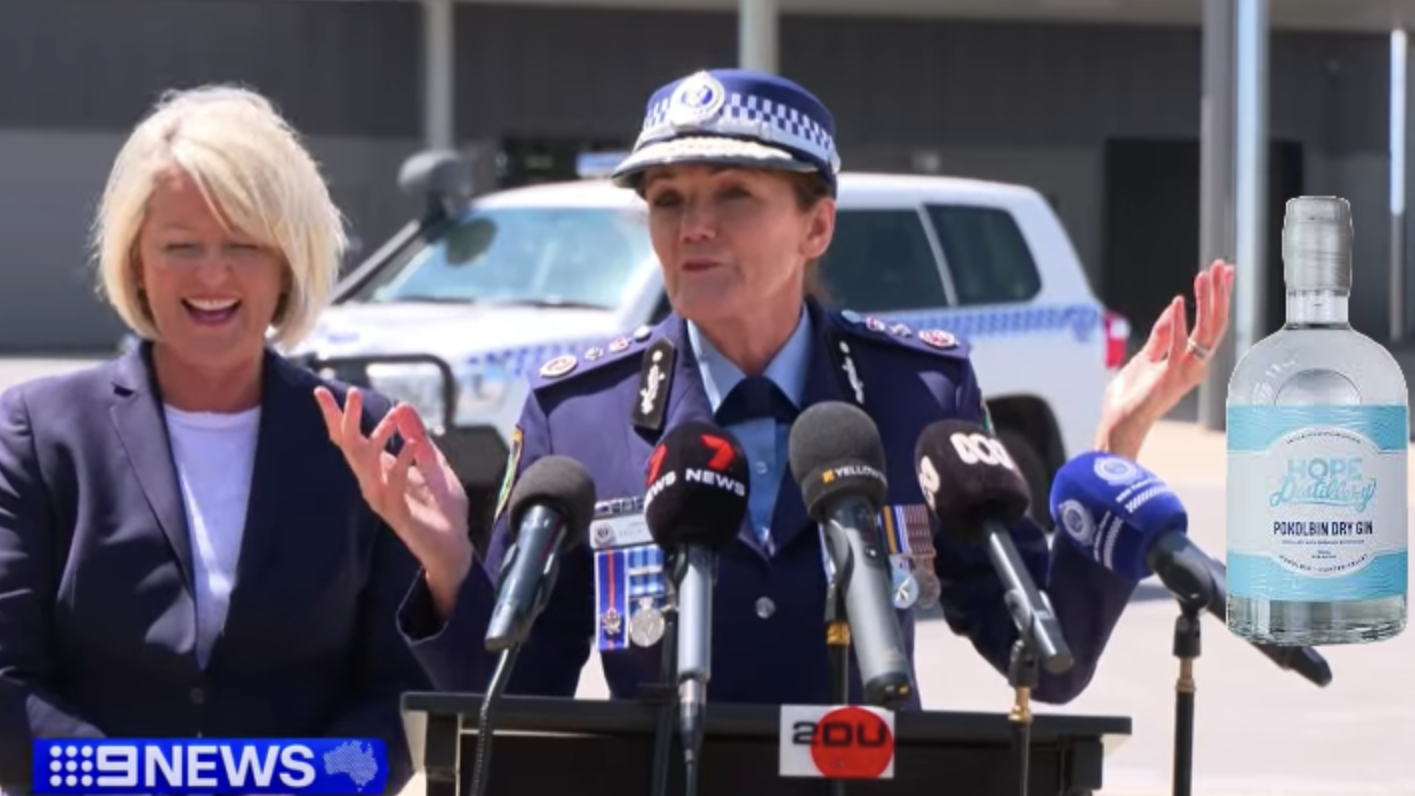 Commissore Drop The “Commissioner’s Gin”: The Blue Labelled Drop That Webb Prefers on ...