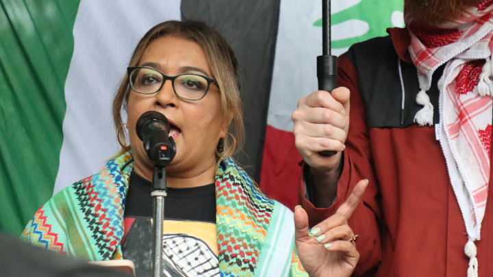 Australian Greens Senator Mehreen Faruqi calls out federal Labor for deeming the Gaza genocide as an attempt by Israel to defend itself