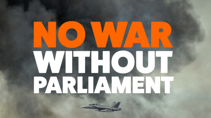 No war without parliament