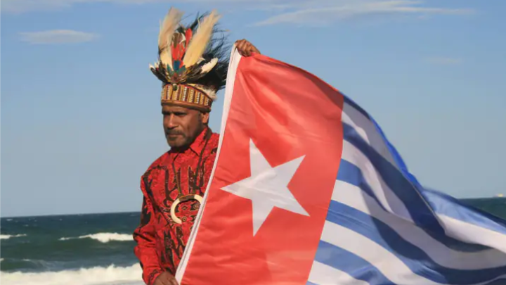 United Liberation Movement for West Papua provisional government president Benny Wenda United Liberation Movement for West Papua provisional government president Benny Wenda