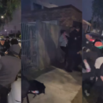 Police Thugs Let Rip on Peaceful Antigenocide Protesters on Bidjigal in Police State NSW