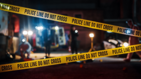 Murder scene