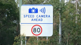 NSW speed sign