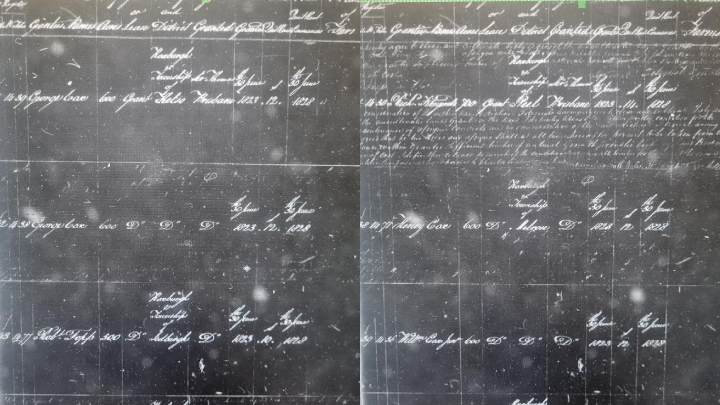 Some of the original land grants in Towney’s possession that were issued illegally Some of the original land grants in Towney’s possession that were issued illegally
