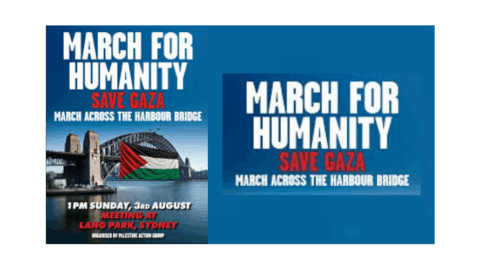 Harbour Bridge March for the Starving of Gaza to be Challenged by NSW Police in Court