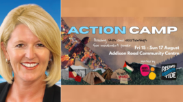 Police minister climate activists