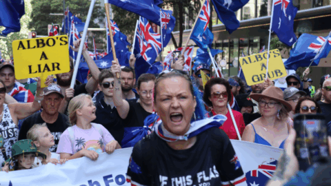 March for Australia Demonstrators Appeared to Harbour Racist Sentiment, Despite Denials