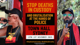 Rally Against Aboriginal Deaths