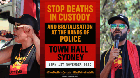 Rally Against Aboriginal Deaths