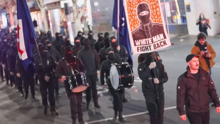 The National Socialist Network marched through the Melbourne CBD after midnight on 10 August 2025, which occurred a fortnight before they featured as prominent and violent members of the 31 August 2025 antiimmigrat