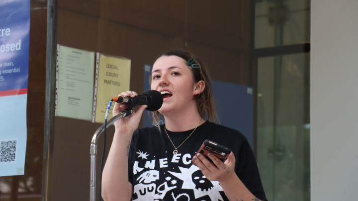 Watch the Cops organiser Charlotte Mac Sweeney lists the movement&rsquo;s demands
