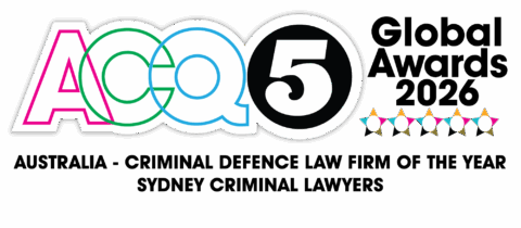 Criminal Defence Law Firm of the Year, Australia - 2026, 2025, 2024, 2021, 2020, 2019, 2018, 2017 & 2016 ACQ5 Law Awards 