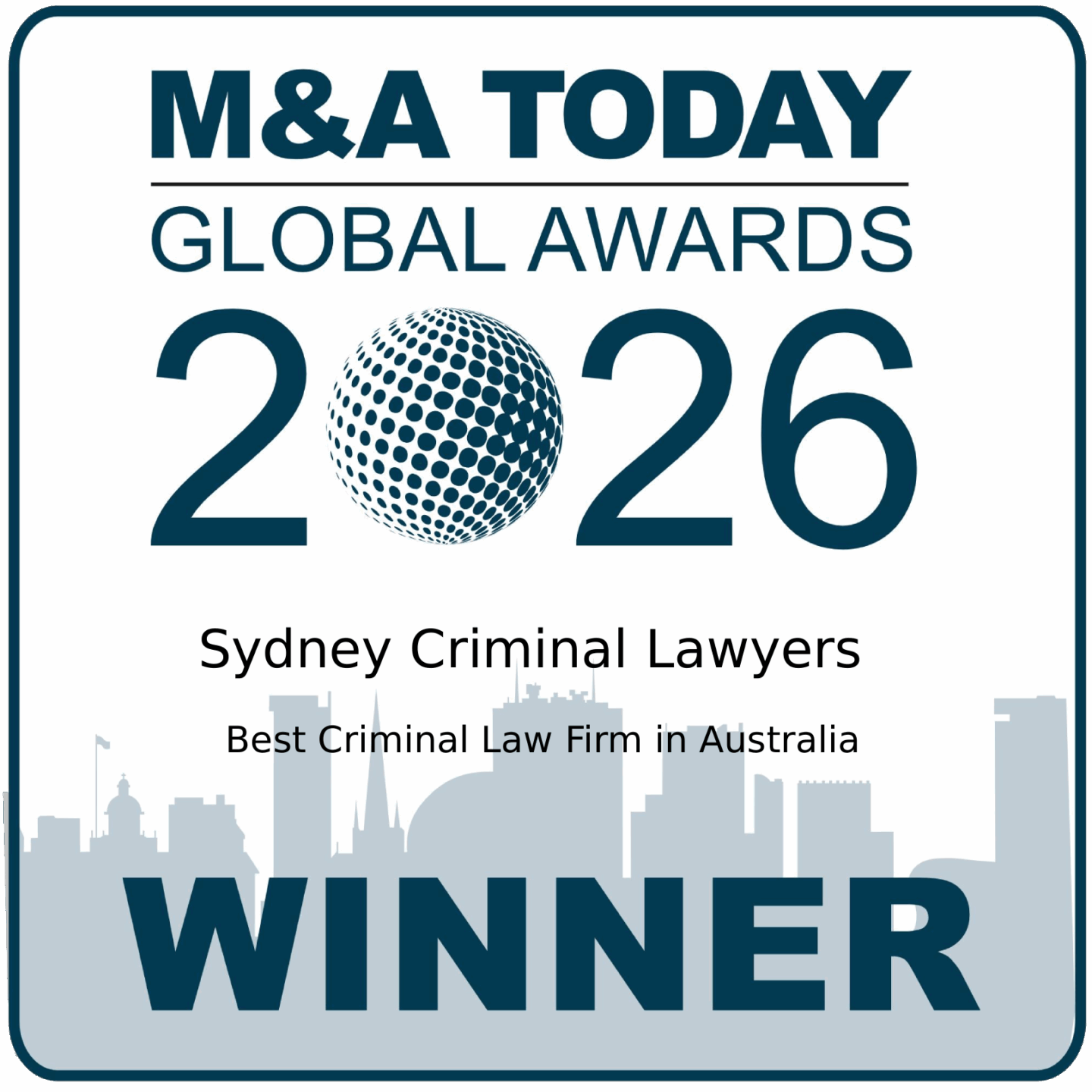 M & A Global - Australia Criminal Defence Law Firm of the Year