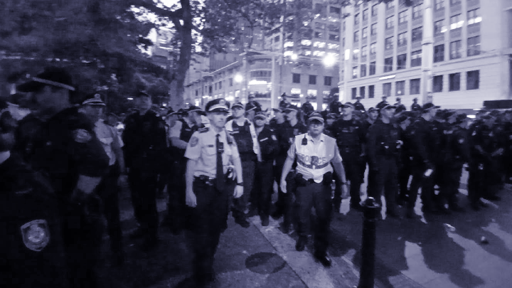 Protest against Israeli president