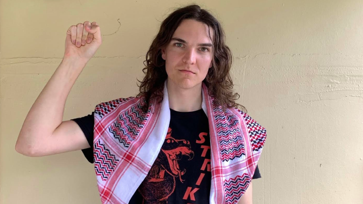 Pride in Protest member Miles Carter