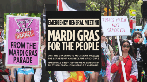 Mardi Gras becomes Anti Trans - Miles