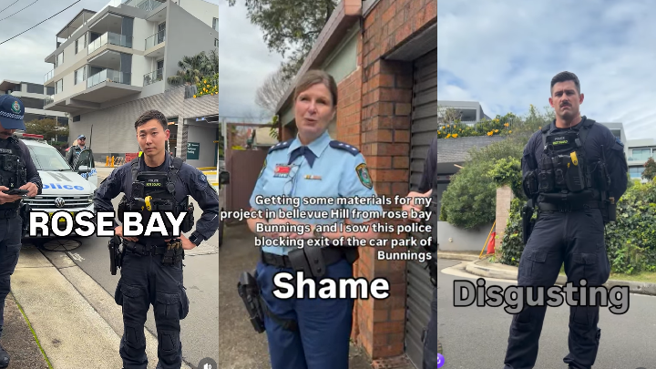 Police campaign harassment against protester