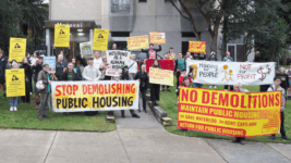 Save Waterloo encampment