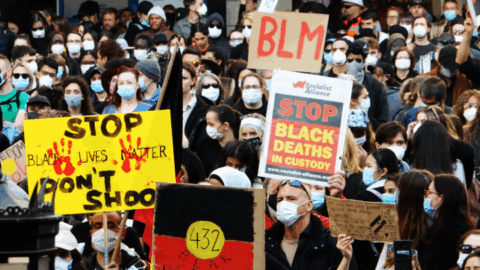 Aboriginal Death in Custody Protest