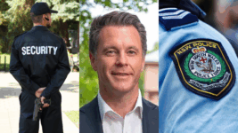 Chris Minns and police