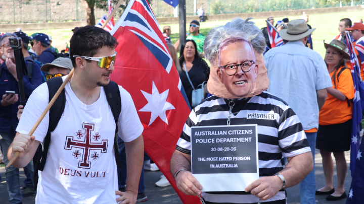 March for Australia hate speech