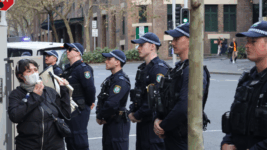 Watch the Cops Rallies at Downing Centre Court Over Police Violence and Increased Surveillance
