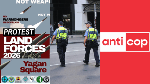 WA Police Bans a Dozen Activists from Perth Weapons Expo