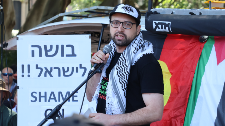 Jews Against the Occupation '48 member Yaakov Aharon recalled the martyrs of the Gaza genocide Jews Against the Occupation '48 member Yaakov Aharon recalled the martyrs of the Gaza genocide