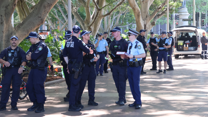 NSW police also marked the grim anniversary NSW police also marked the grim anniversary