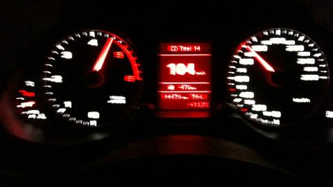odometer in a sentence